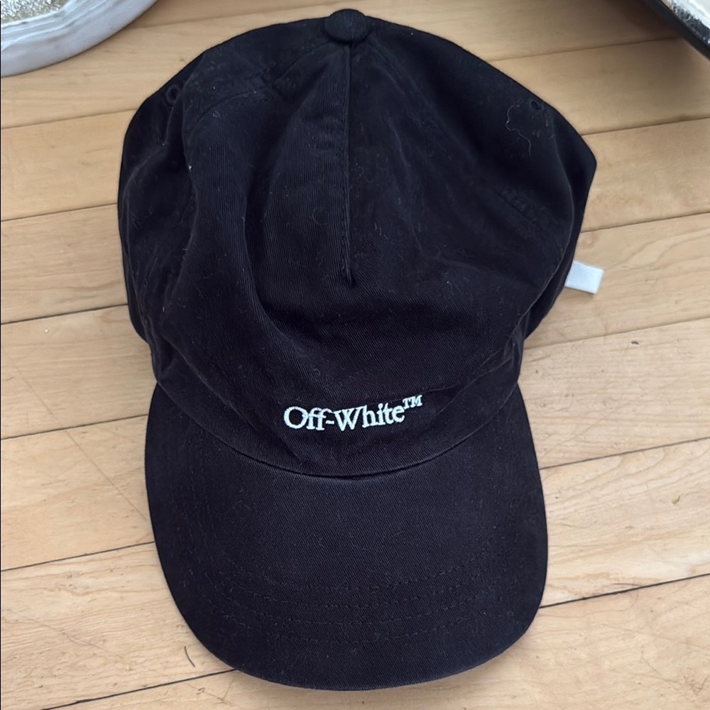 Off-White Classic Black Baseball Cap